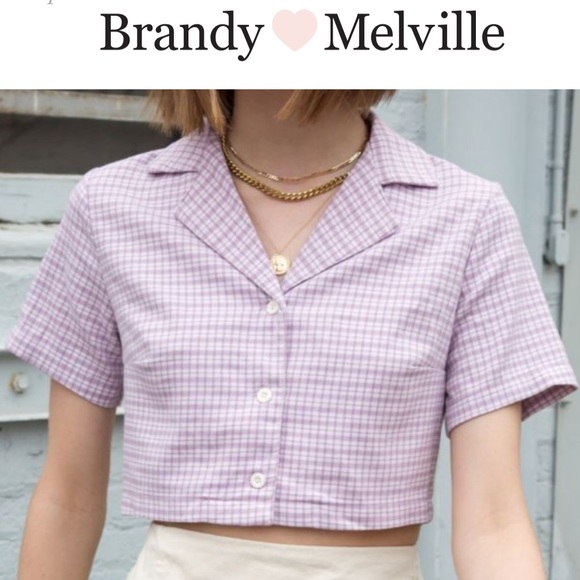 Brandy Melville Tops - Brandy Melville Vivian top